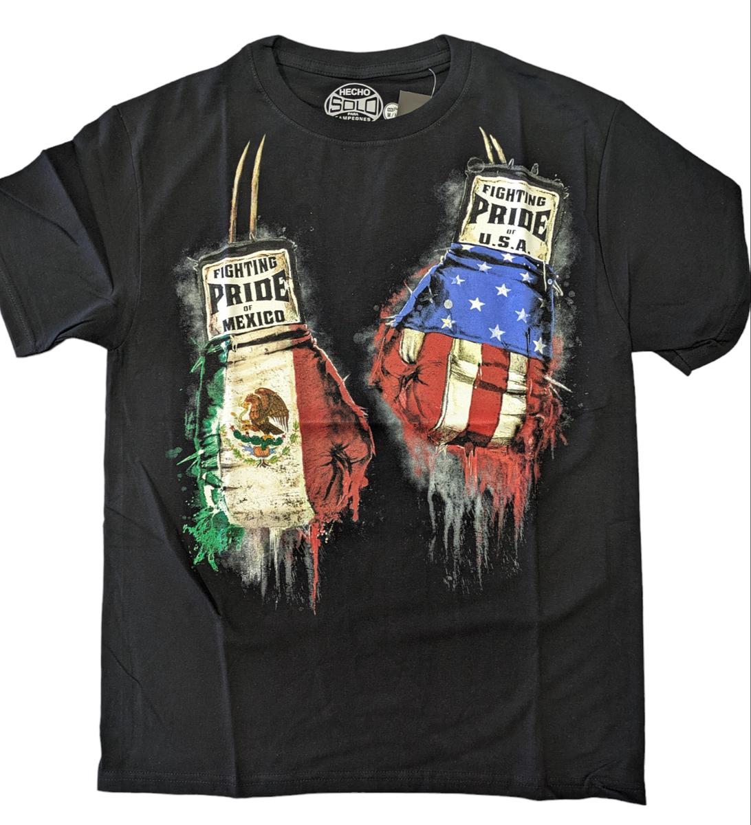 MX/USA Boxing Fight Shirt – Solo Boxing