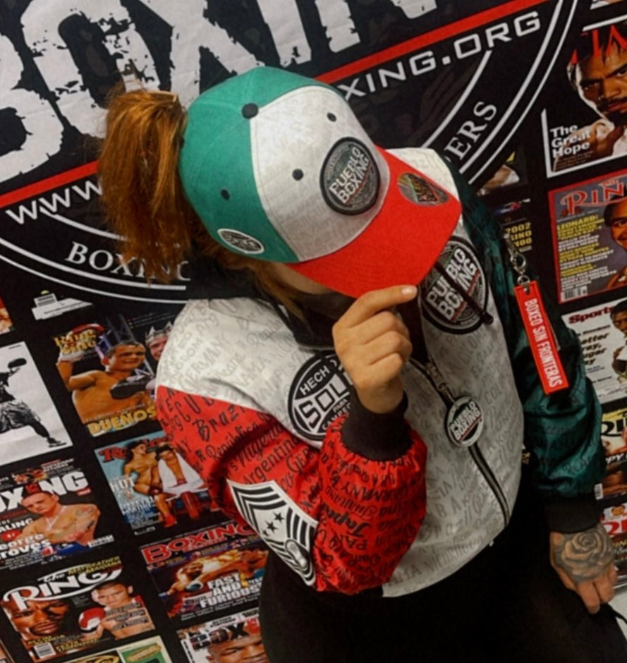 World Famous Reversible Pueblo Boxing Bomber Jacket + Free SnapBack