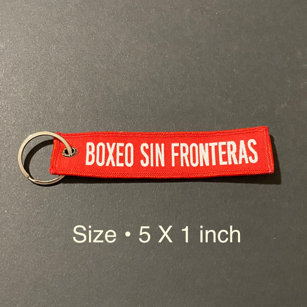 Boxeo Sin Fronteras KeyChain Tag