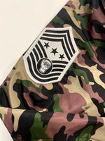 2022 Army Green Reversible Pueblo Boxing Bomber Jacket