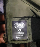 Army Green Reversible Pueblo Boxing Bomber Jacket