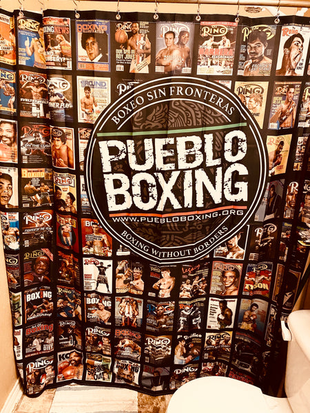 Pueblo Boxing Shower Curtain