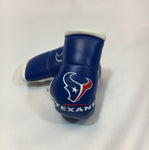 Blue Texans Mini Boxing Gloves