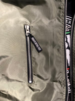 2022 Army Green Reversible Pueblo Boxing Bomber Jacket