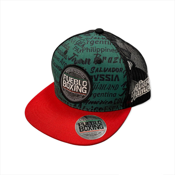 Black Pueblo Boxing Trucker SnapBack