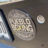 Pueblo Boxing 5 inch Car Decal