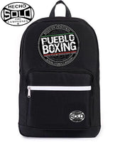 Pueblo Boxing Original Black Backpack