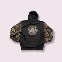 2022 Army Green Reversible Pueblo Boxing Bomber Jacket