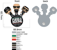 Pueblo Boxing Boys Pin